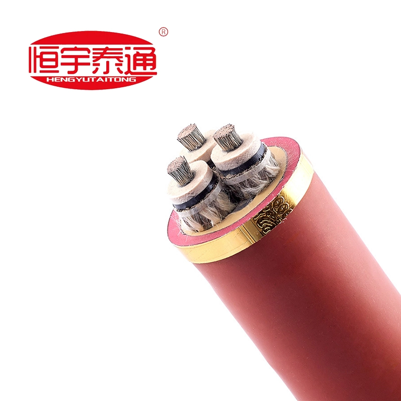 Безопасни за мините гъвкави захранващи кабели с гумена обвивка